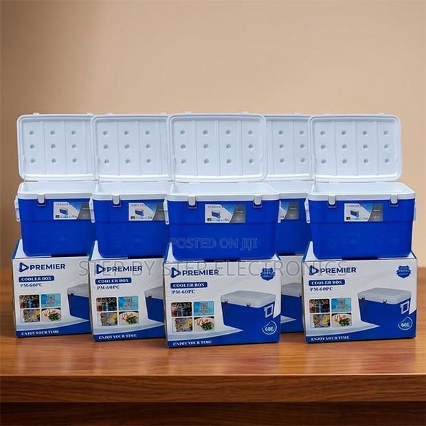Carry Handles 60L Litres Portable Cooler Box Ice Box Chillers