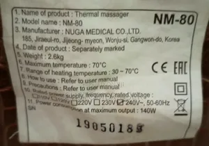 Thermal Massager NUGA
