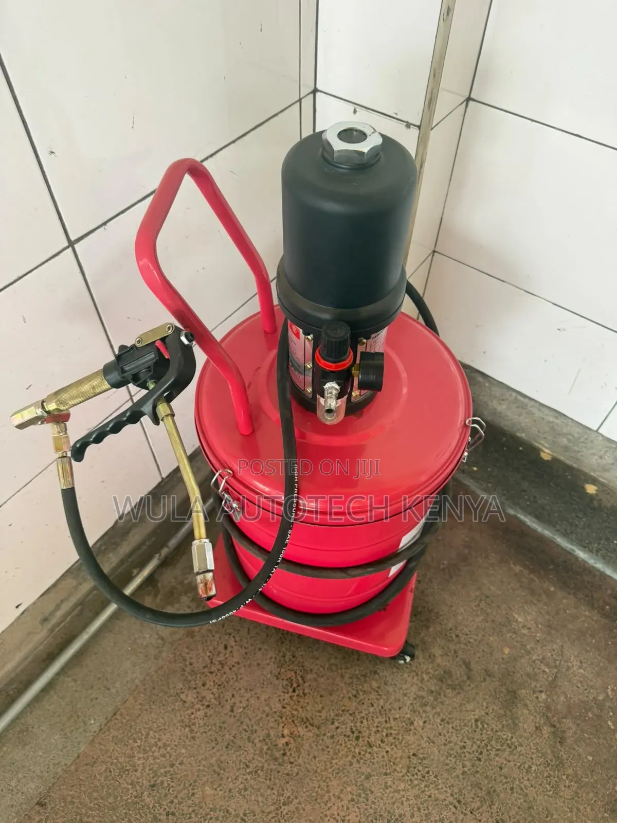 Automotive and Industrial Lubrication Heavy Duty Greasing Machine Wula