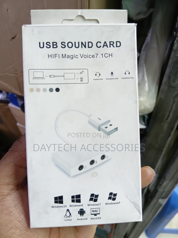 HIFI Magic Voice 7.1 Channel USB Sound Card.