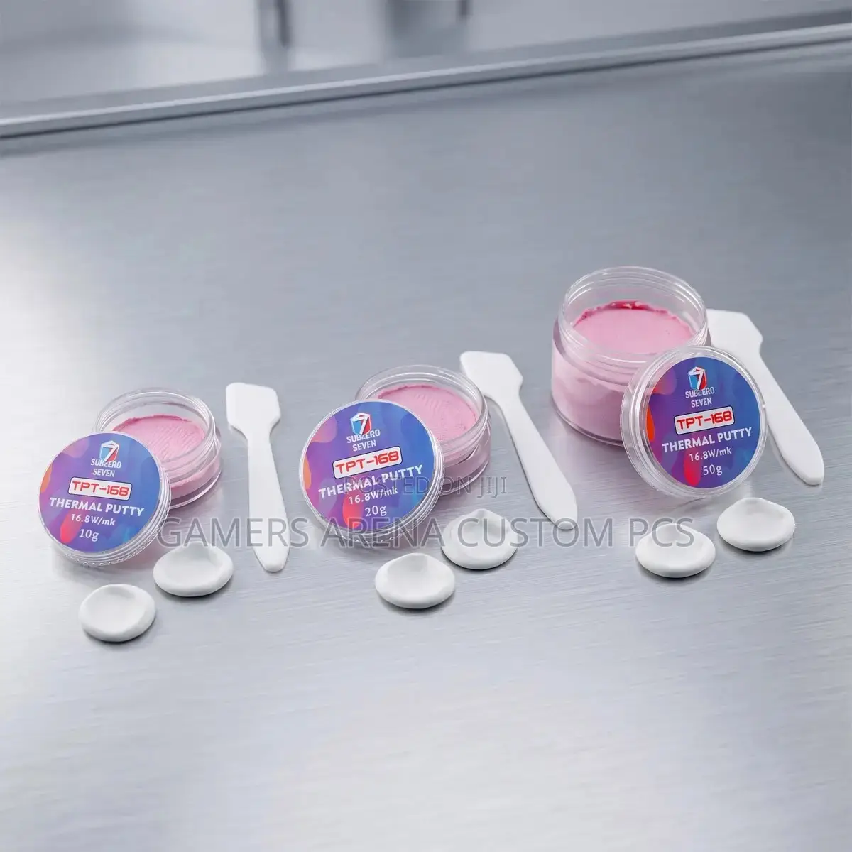 SubZero Seven TPT-168 Thermal Putty 16.8 W/mK 50G Pink