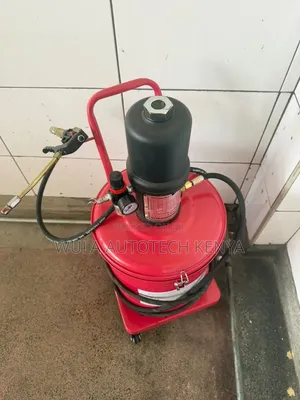 Portable Trolley Design With Wheels Vehicle Grease Machine Sunshine