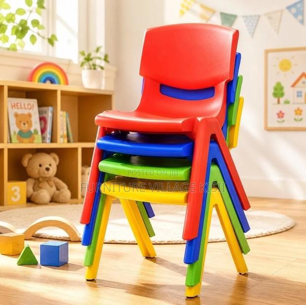 Kids Furniture; Stackable Plastic Kids Chair