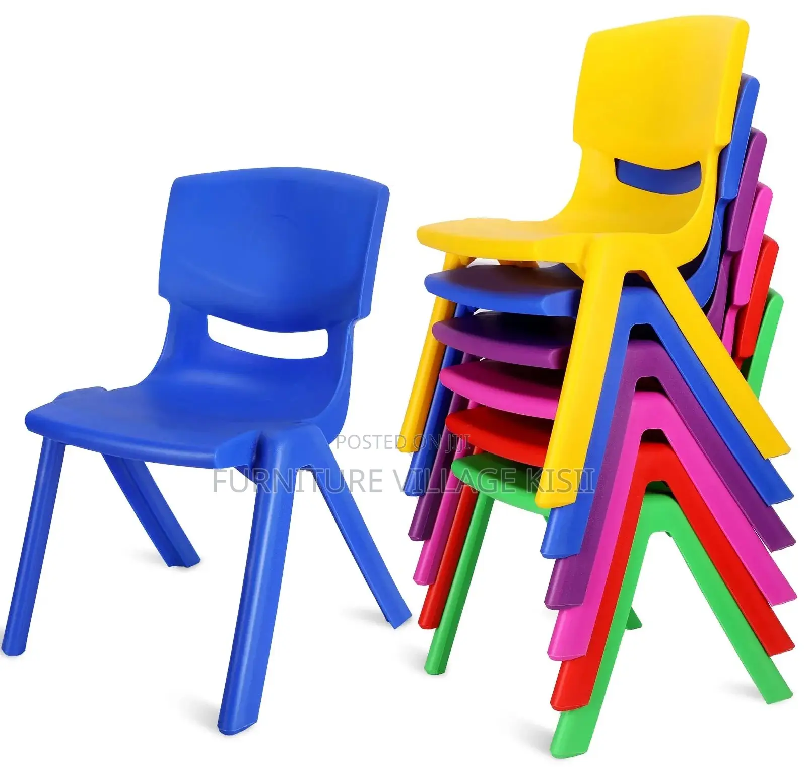 Kids Furniture; Stackable Plastic Kids Chair