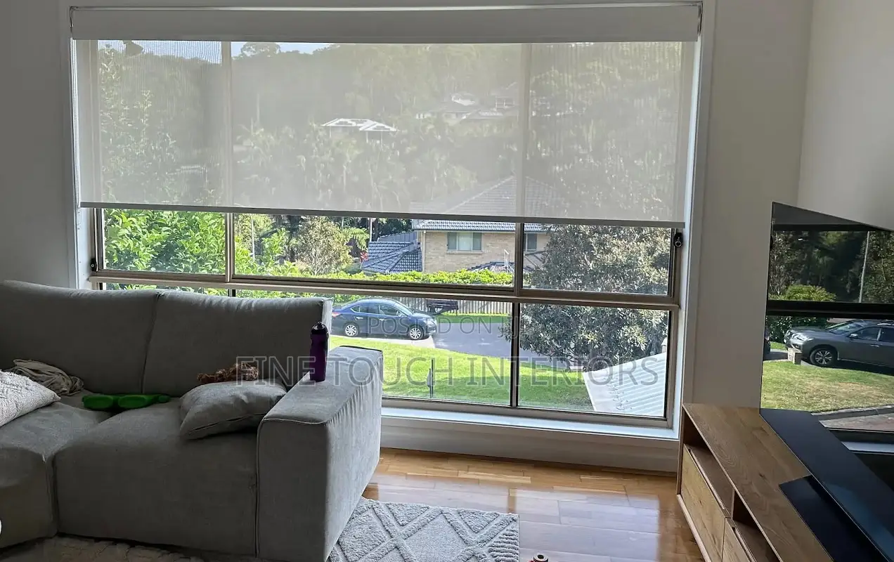 Sunscreen Roller Blinds for Large Windows