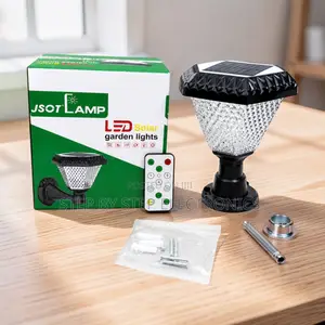Trade Discounts Garden Decor LED Solar Garden Main GateLight Lamp