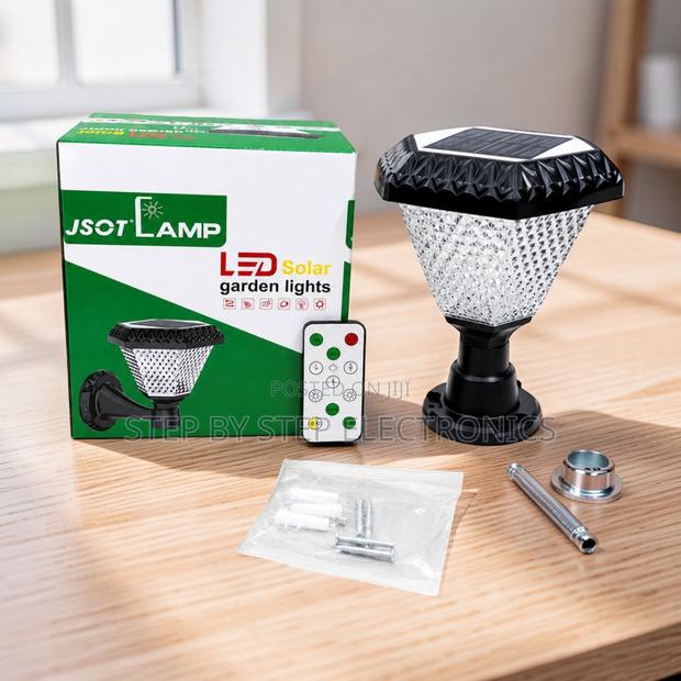 Trade Discounts Garden Decor LED Solar Garden Main GateLight Lamp