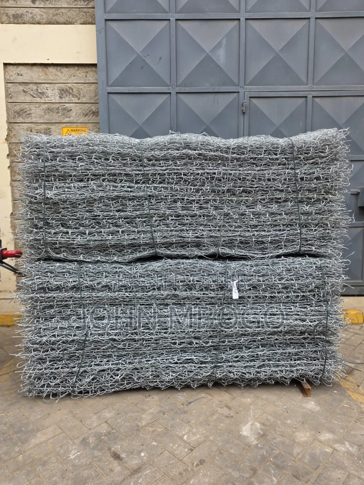 Galvanised Gabion Box 2mx1mx1m ,3.2mm