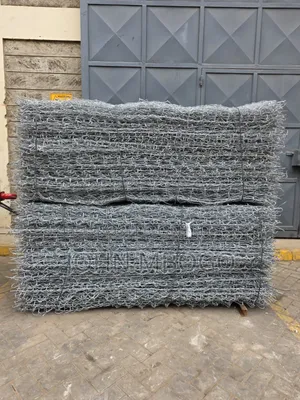 Galvanised Gabion Box 2mx1mx1m ,3.2mm