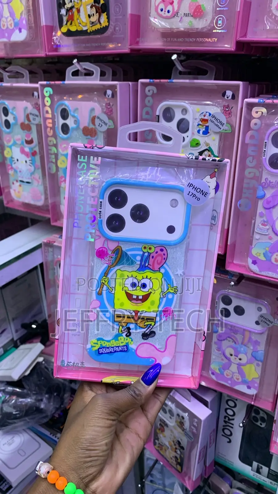 SpongeBob SquarePants Protective Phone Case iPhone 17 Pro