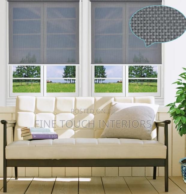 Sunscreen Roller Shades for Home - thumbnail 2