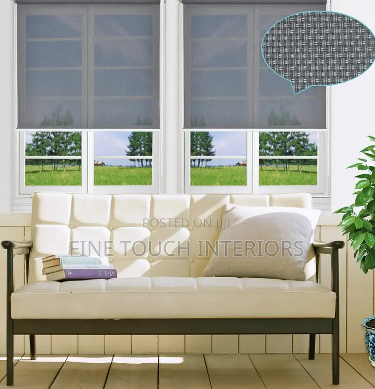 Sunscreen Roller Shades for Home