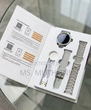 Grey Silver M10 Pro Women's Smart Watch