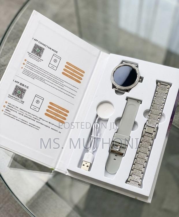 Grey Silver M10 Pro Women's Smart Watch