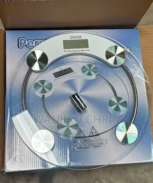 Digital Personal Bathroom Scale/Round Shape 180kgs Personal Scale