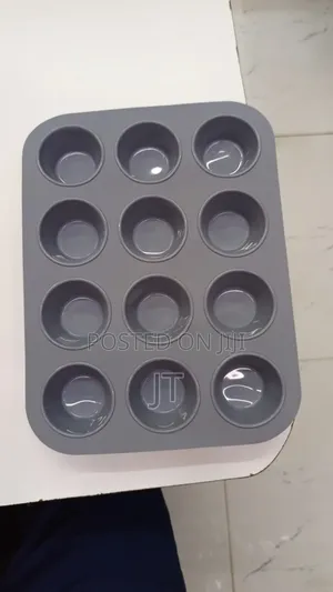 3D Silicon Cupcake Baking Tin