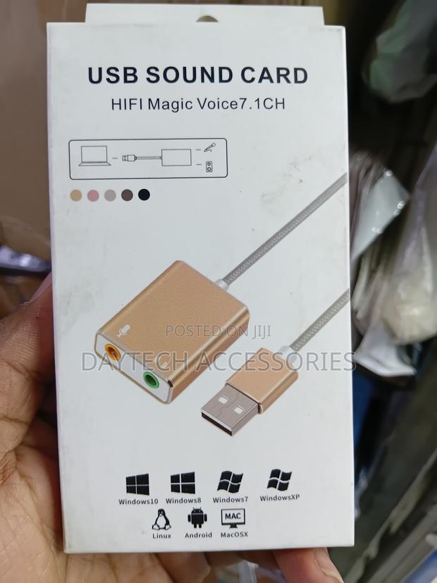This Is a HIFI Magic Voice 7.1CH USB Sound Card Adapter - main view