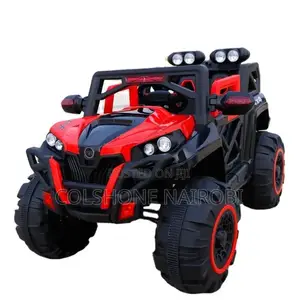 Red Black Children’s Electric 4x4 Off-Road Ride-on Toy Car