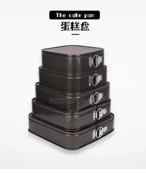 Square Baking Tins Set 6pcs/Set