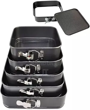 Square Baking Tins Set 6pcs/Set