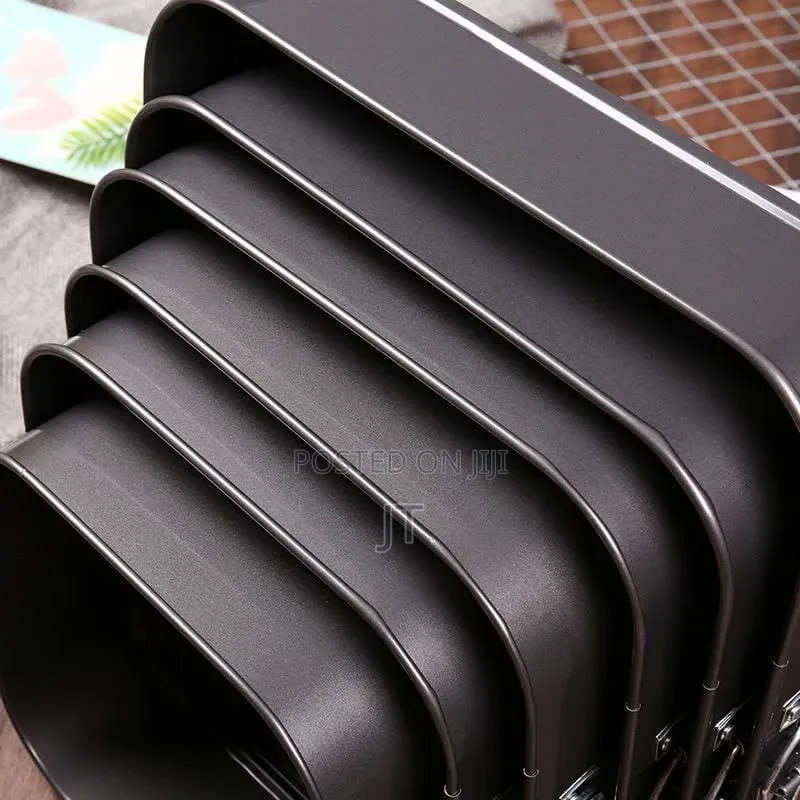 Square Baking Tins Set 6pcs/Set