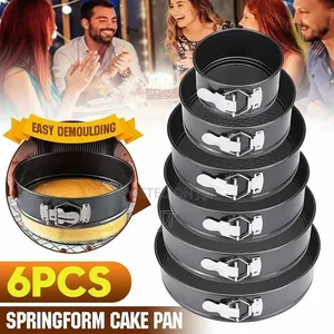 Round Baking Tins Set 6pcs/Set