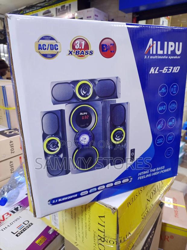 AILIPU 3.1CH Woofer Subwoofer With USB/SD/FM