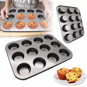 12 Hole Queen Cake Baking Tray Offer Price