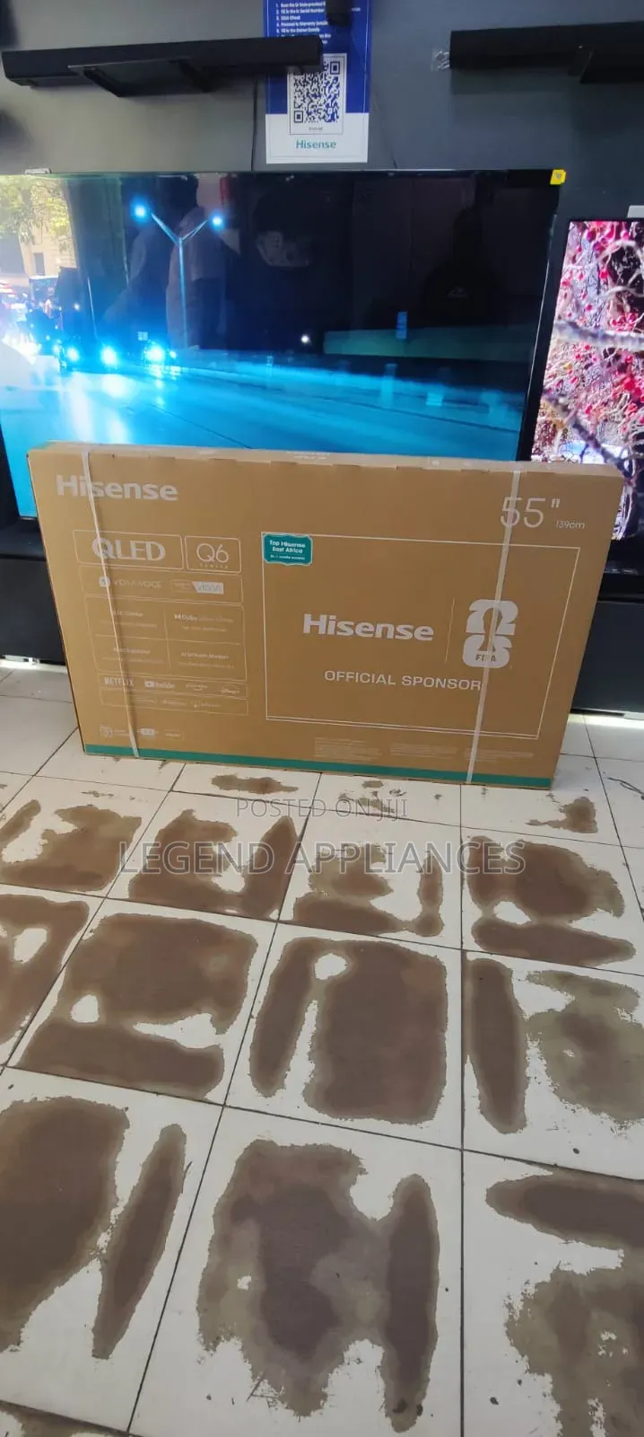 Hisense 55" Inch Qled SMART TV