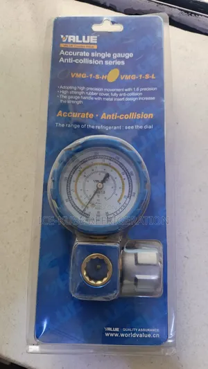 Value Single Low-Pressure Manifold Gauge