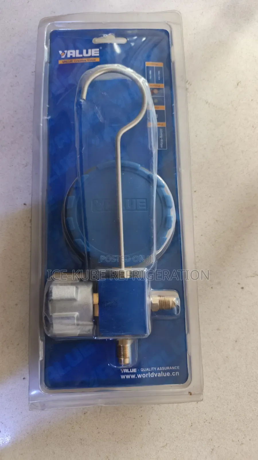 Value Single Low-Pressure Manifold Gauge