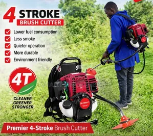 Quality Premier 2in 1 Brush/Grass /Bush Cutter 4 Stroke Back Pack