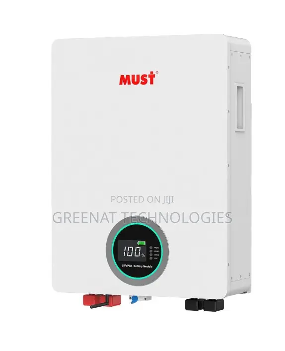 MUST Solar Lithium Iron Phosphate Battery 5.12kWh 200Ah 24V