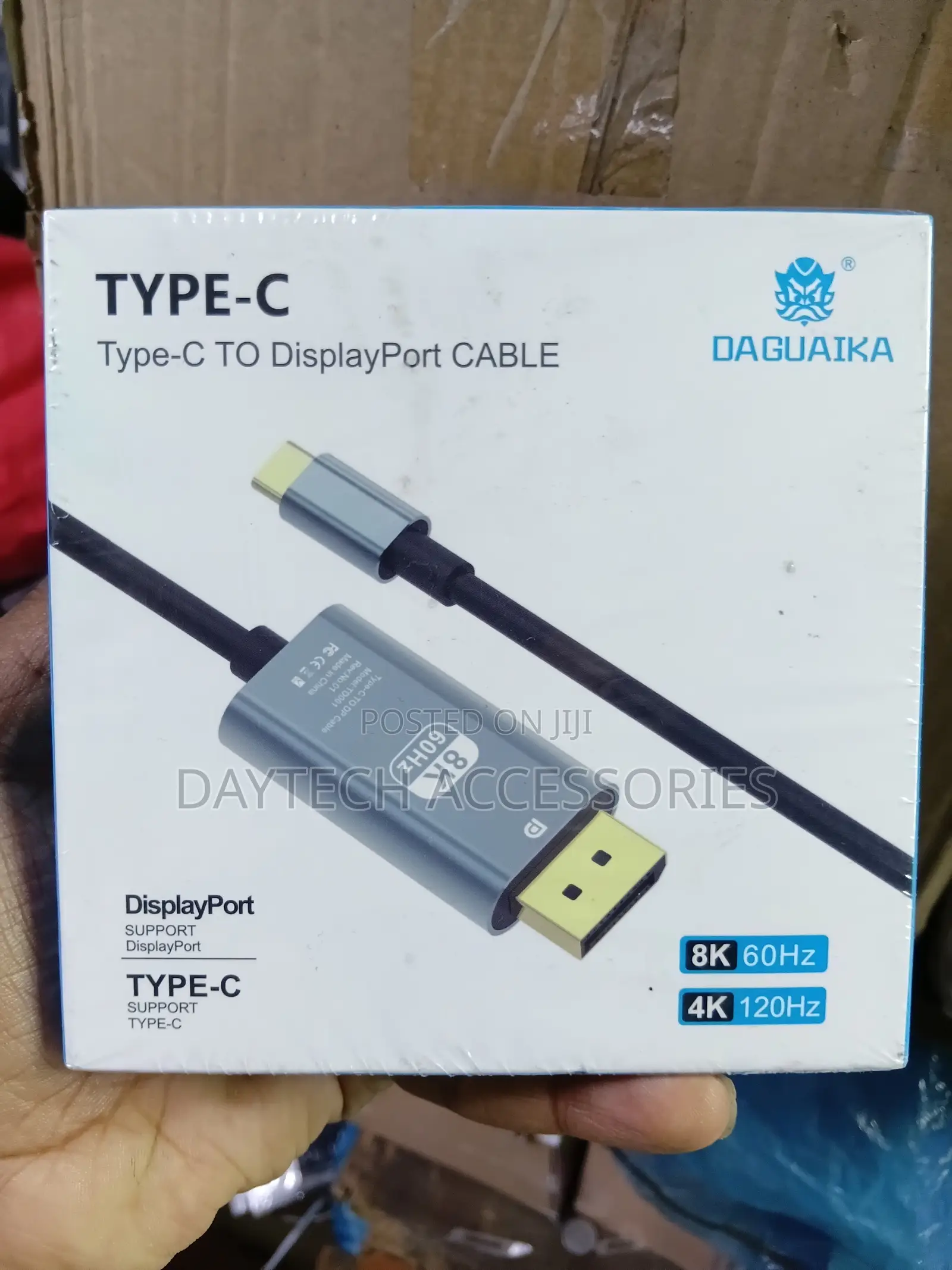 Type-C to DisplayPort (DP) Cable (2M) – Seamless UHD Connectivity