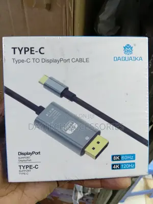 Type-C to DisplayPort (DP) Cable (2M) – Seamless UHD Connectivity