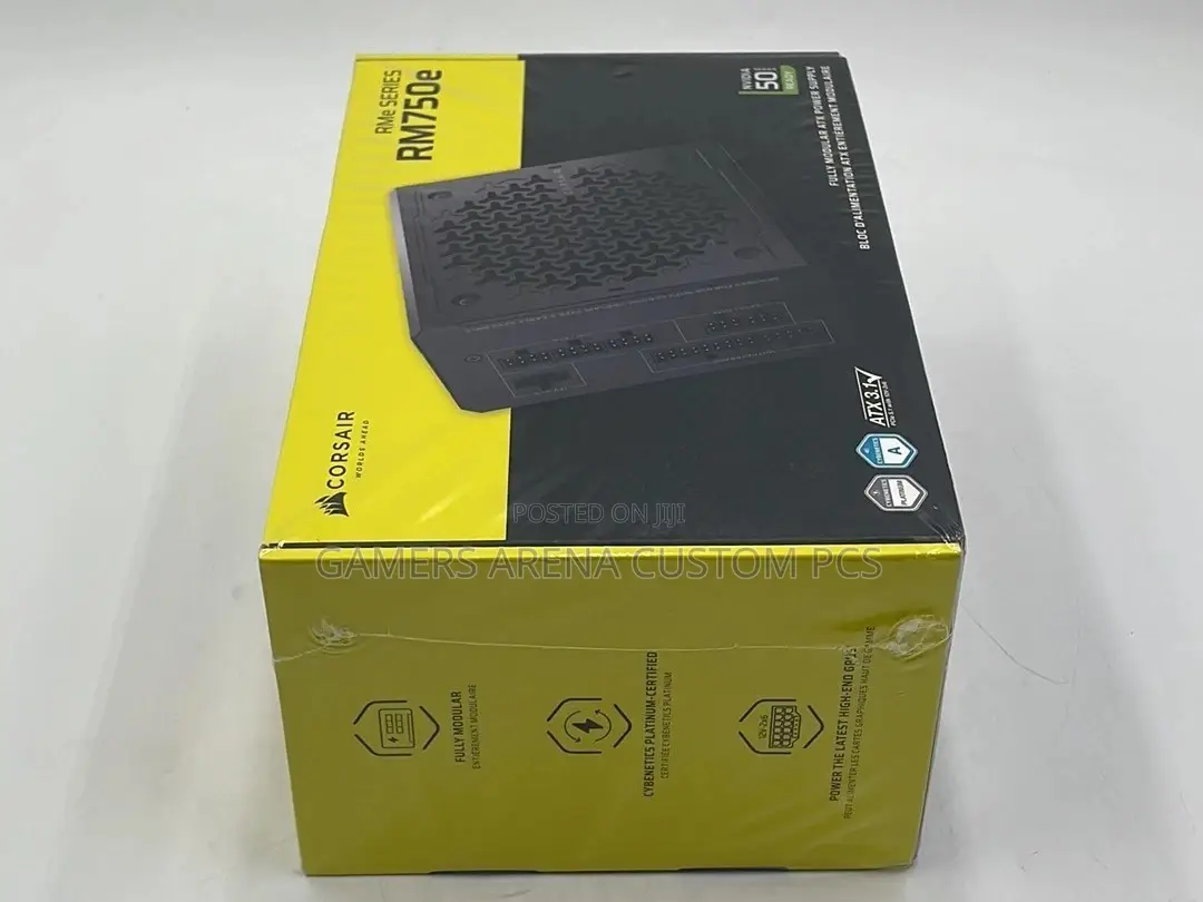 CORSAIR RM750e 750W Cybenetics Gold ATX 3.1 Fully Modular Power Supply