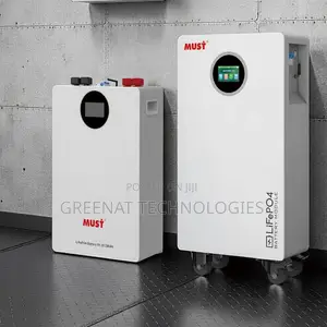 MUST 15.36KWh 48V 300Ah Lithium Battery LiFePO4 6000 Cycles