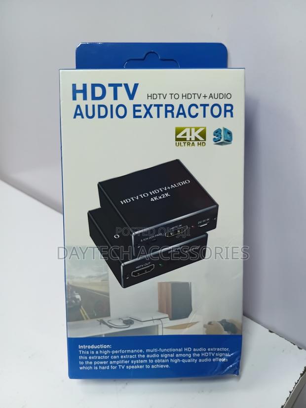 HDMI Audio Extractor Adapter - Black - thumbnail 2