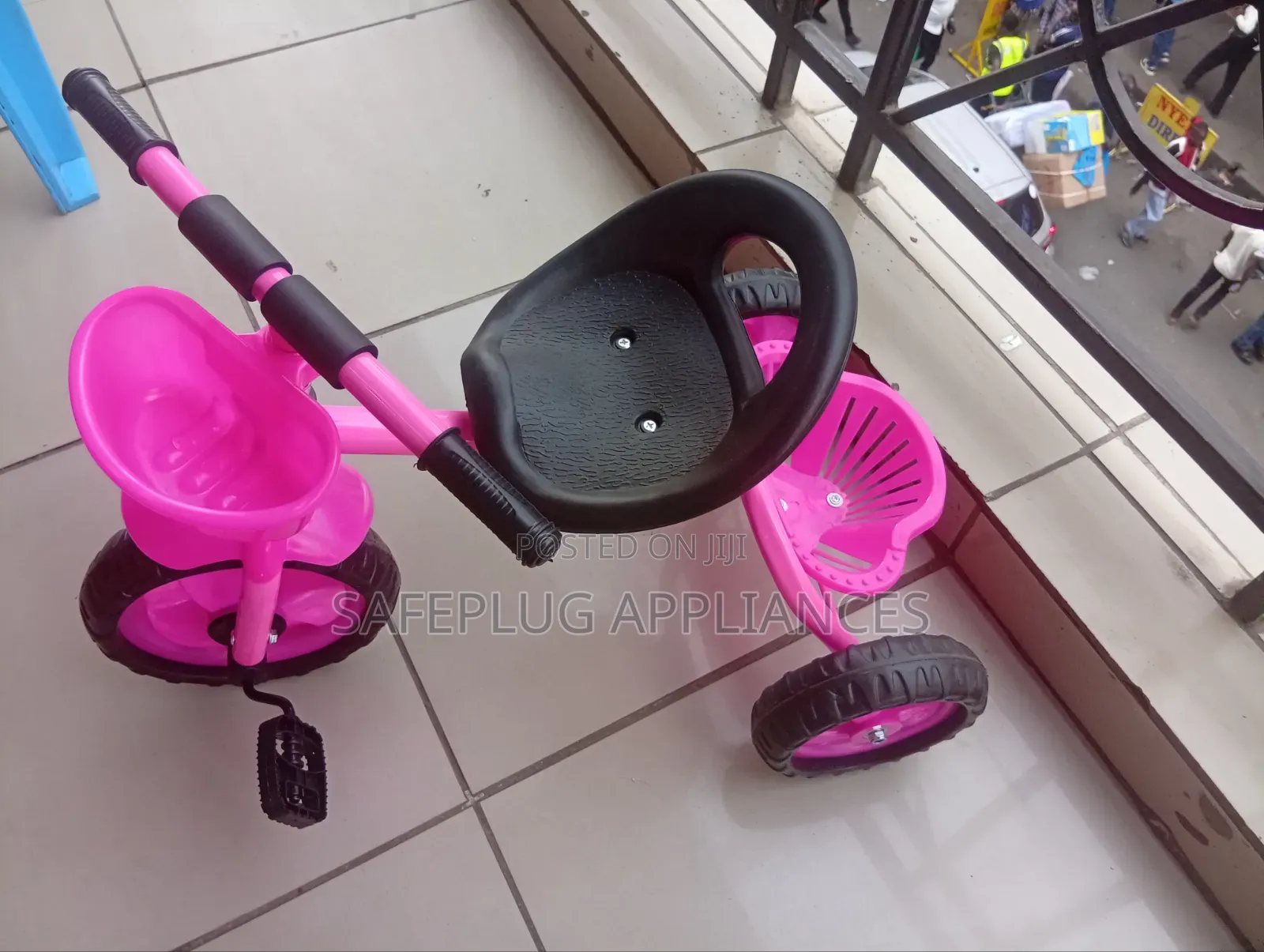 Children’s Tricycle Bicycle – Durable Toddler Pedal Bike
