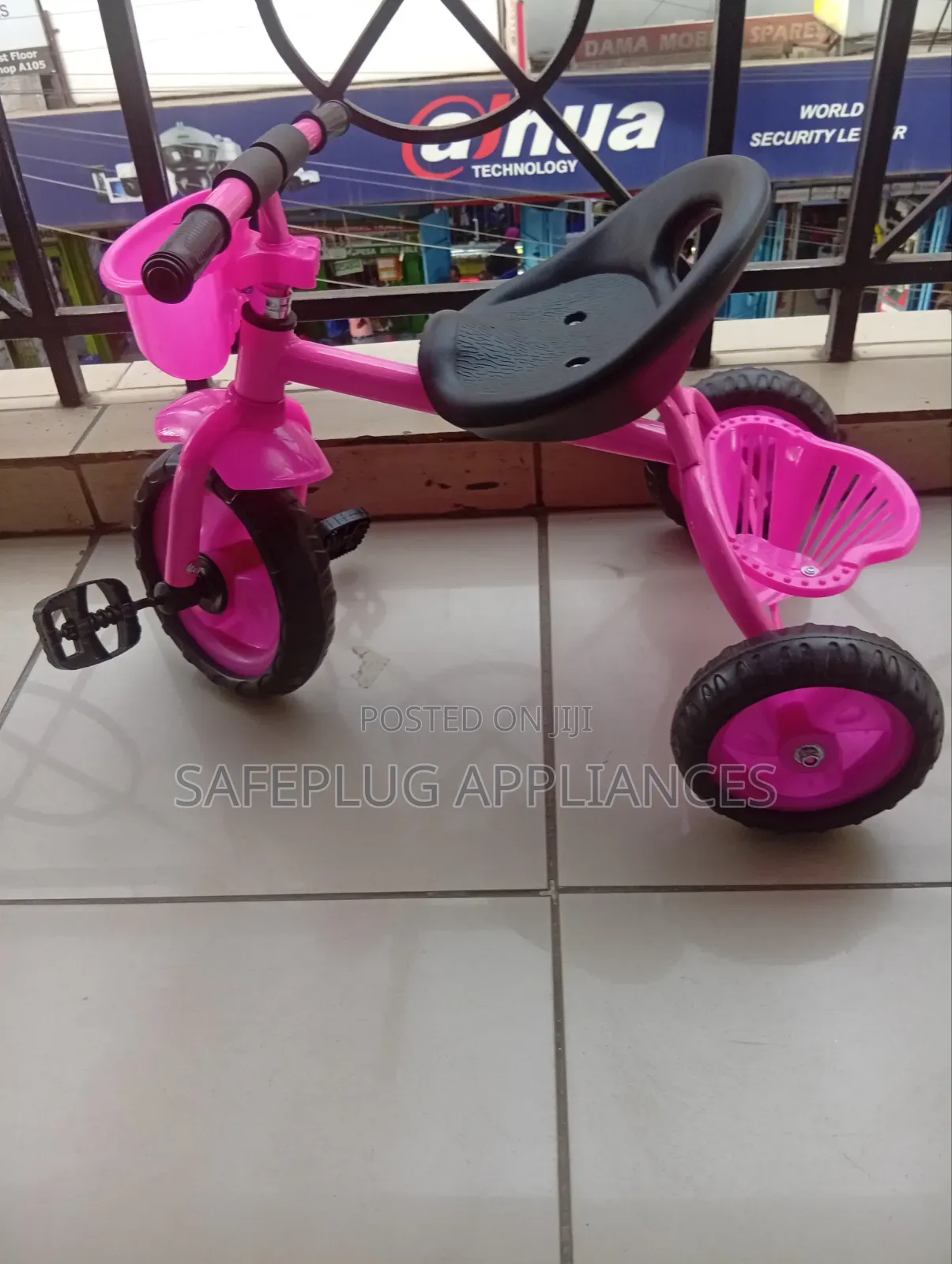 Children’s Tricycle Bicycle – Durable Toddler Pedal Bike