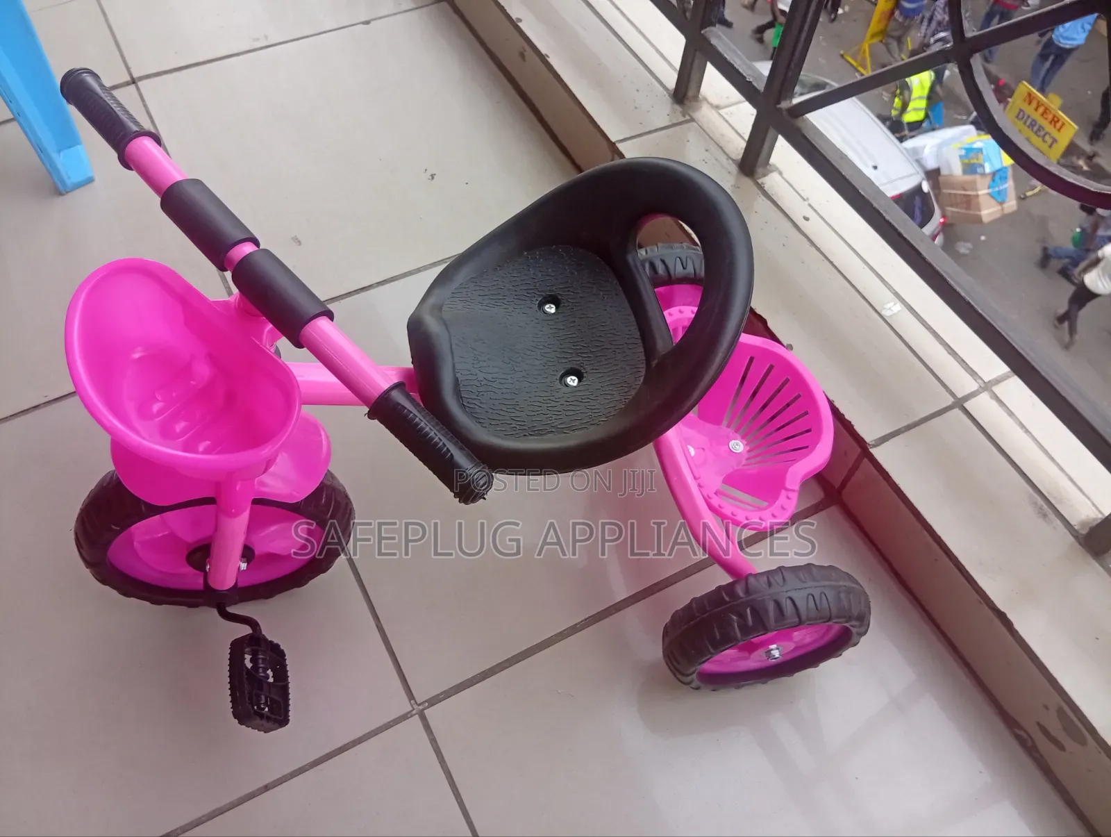 Kids Ride-on Tricycle Bike – Sturdy 3-Wheel Children’s Bicycle