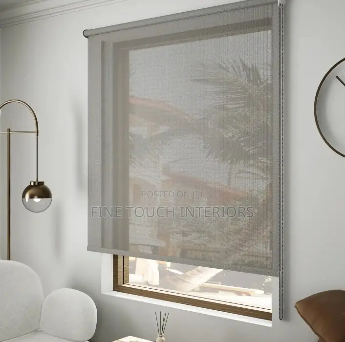Easy-to-Operate Sunscreen Window Blinds