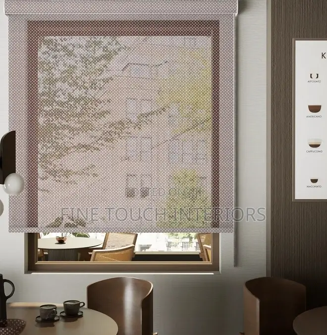 Easy-to-Operate Sunscreen Window Blinds
