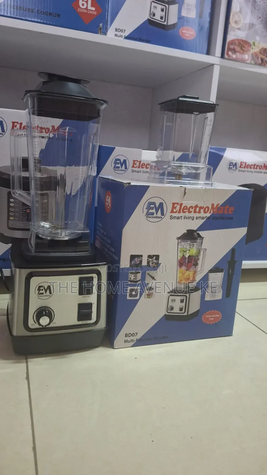 Electromate 2in1 Commercial Blender