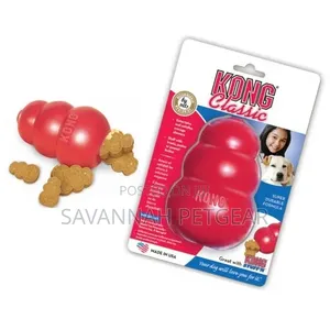 KONG Classic Dog Toy – Durable Natural Rubber (Large 13-30kg)