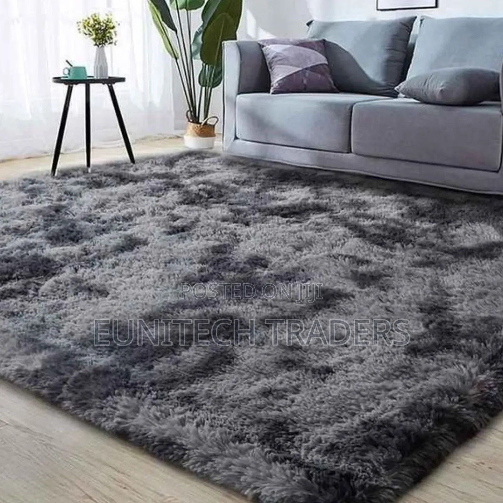 5 by 8 Soft Fluffy Carpets Non-Slip Rugs Floor Mat