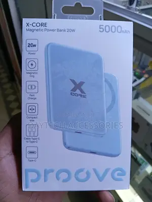 Light Blue Proove X-Core 20W 5000mAh Magnetic Power Bank