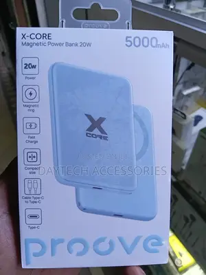 Light Blue Proove X-Core 20W 5000mAh Magnetic Power Bank