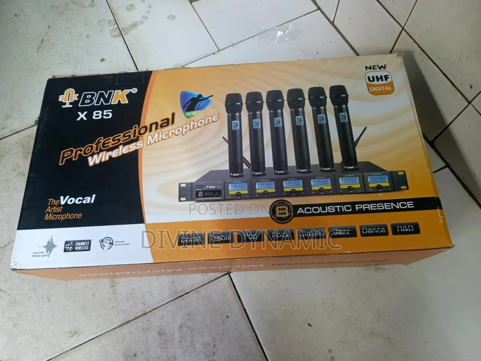 Wireless Microphone X 85 BNK