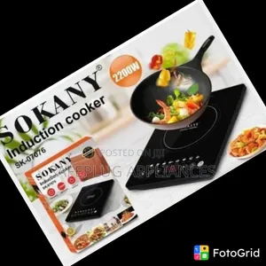  Sokany Sk-07076 Induction Cooker – 2200w 